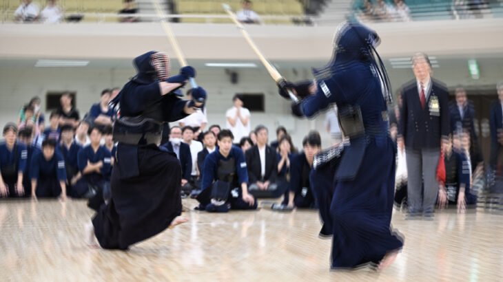 「映像です」全日本実業団剣道大会